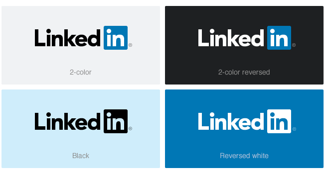 LinkedIn logo options